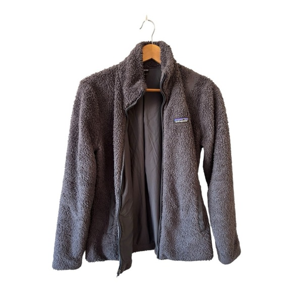 Patagonia Women's Los Gatos Fleece Jacket Grey Size M Style No. 25212 Full Zip - Picture 10 of 13